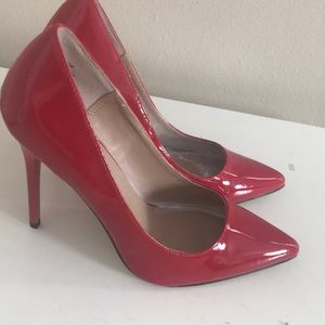 Red madden girl heels